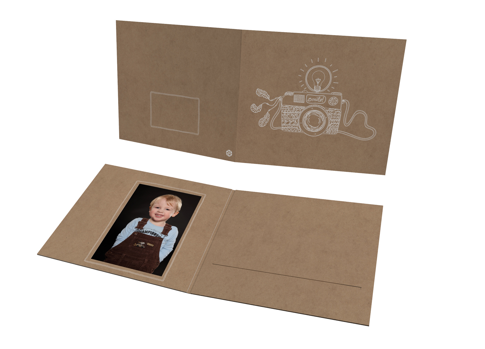 Motiv Kamera -Kraftpapier-