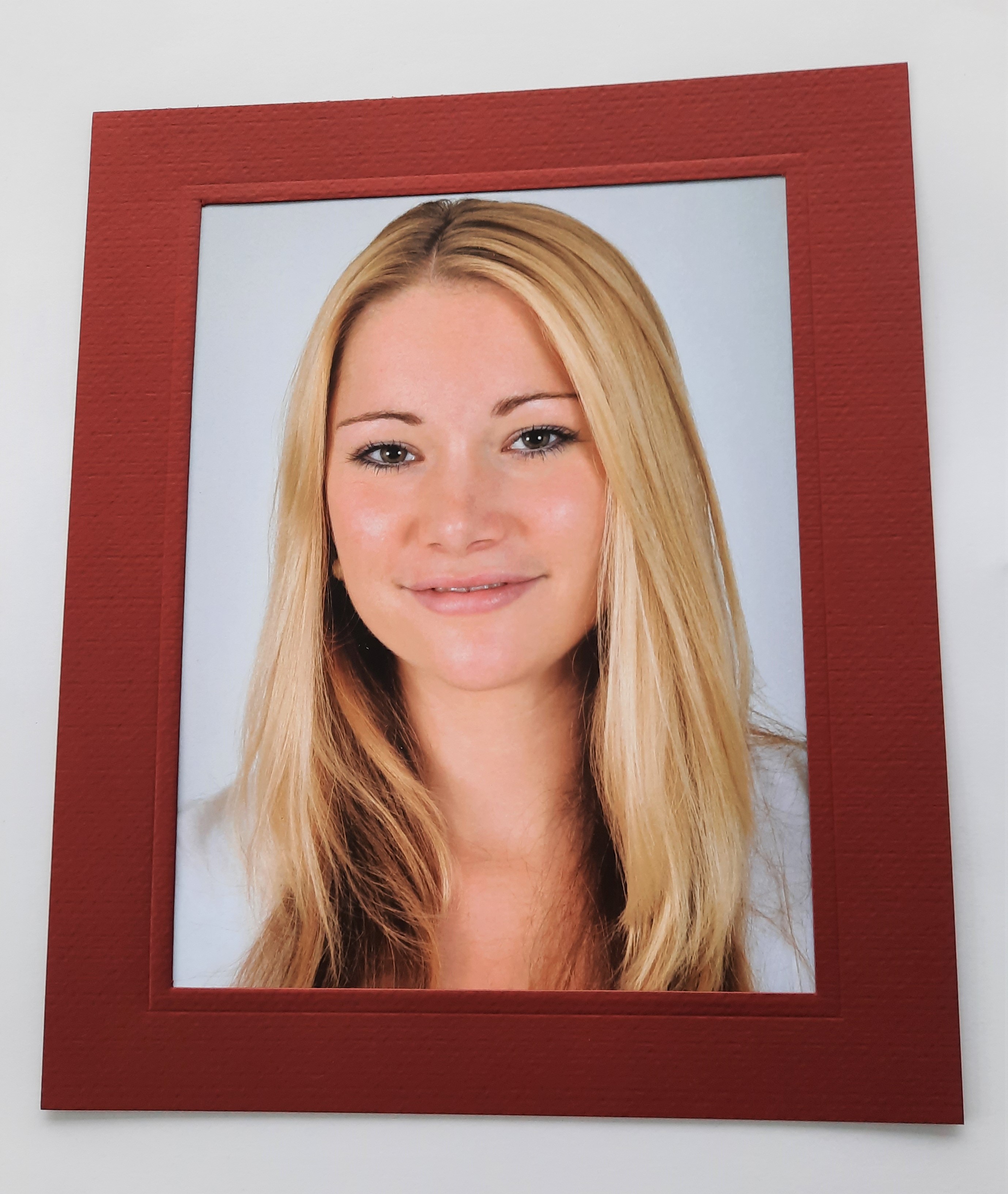 Einzelpassepartout Blindprägung - Abverkauf -