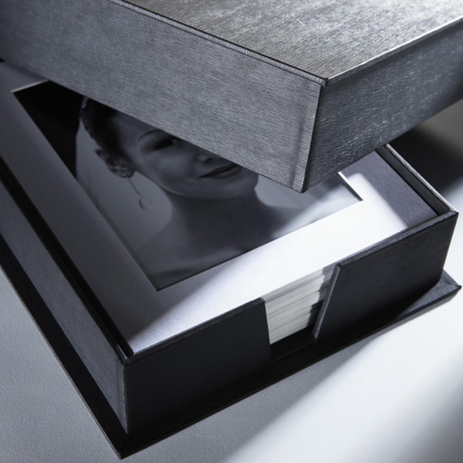 Classica Print Box schwarz