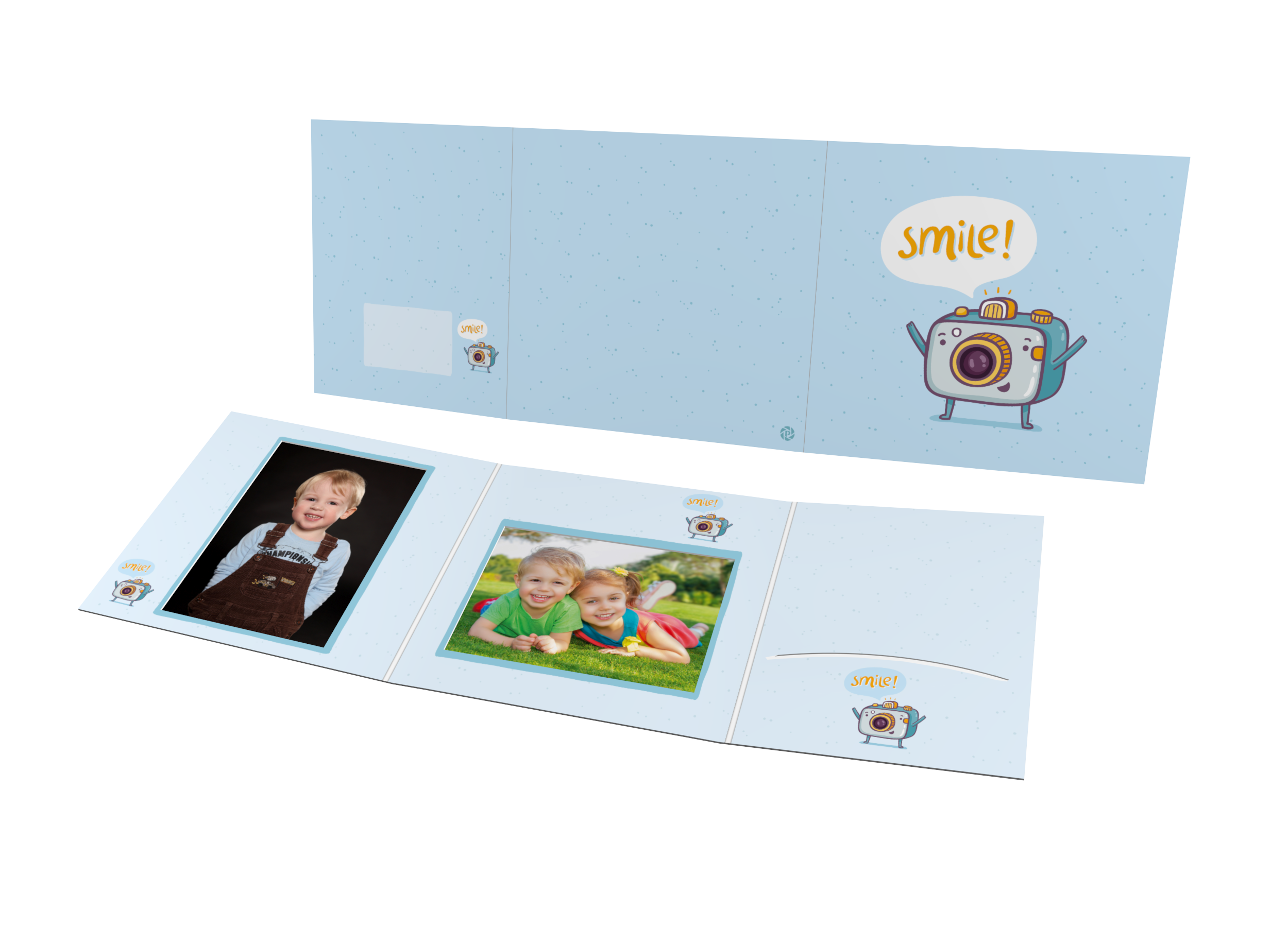 Schul- und Kindergartenmappe - Smile