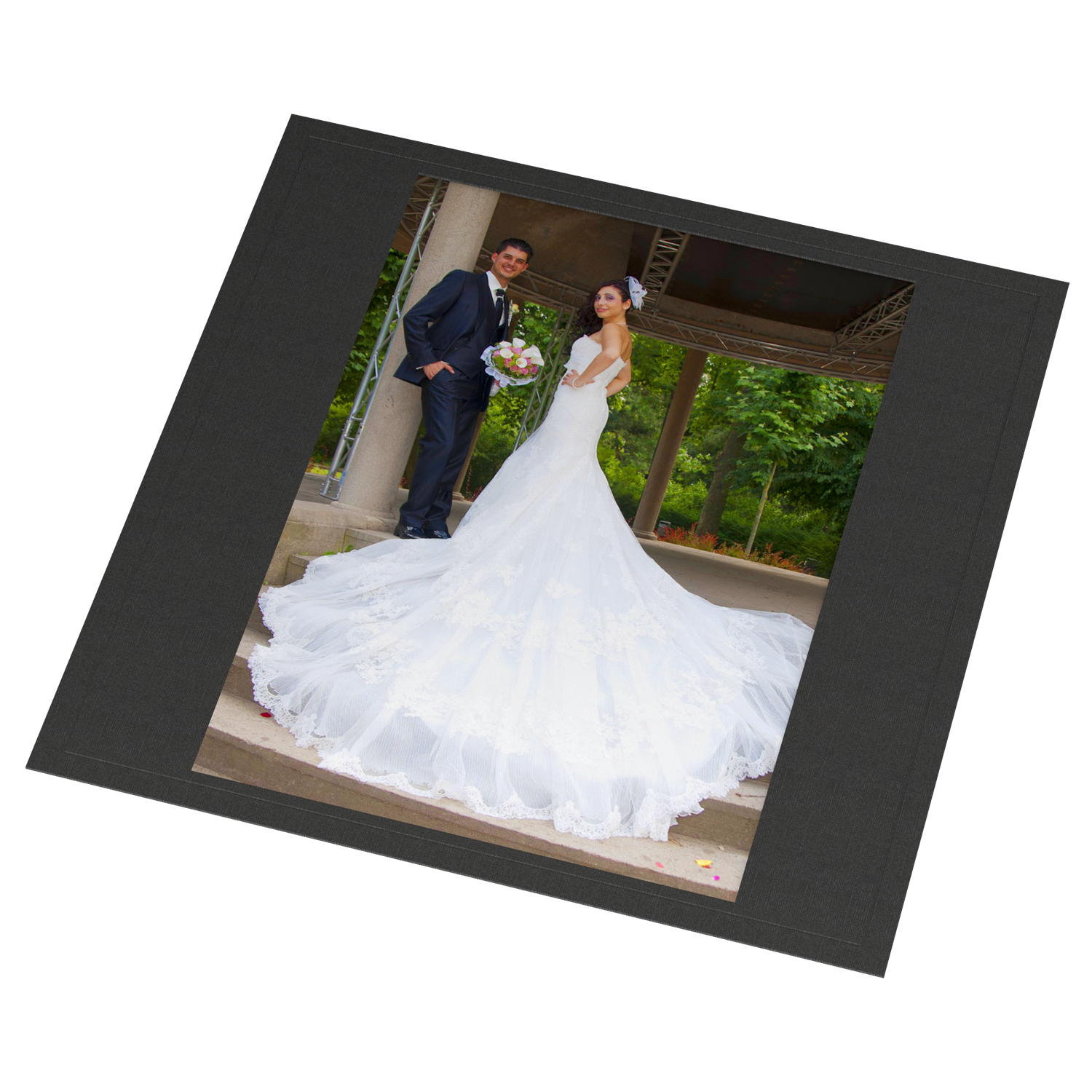 Albenmaske groß - Blindprägung für 20 x 28 cm Bilder