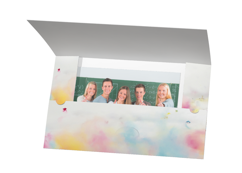 Abgabemappe - Motiv Holi Gaudy