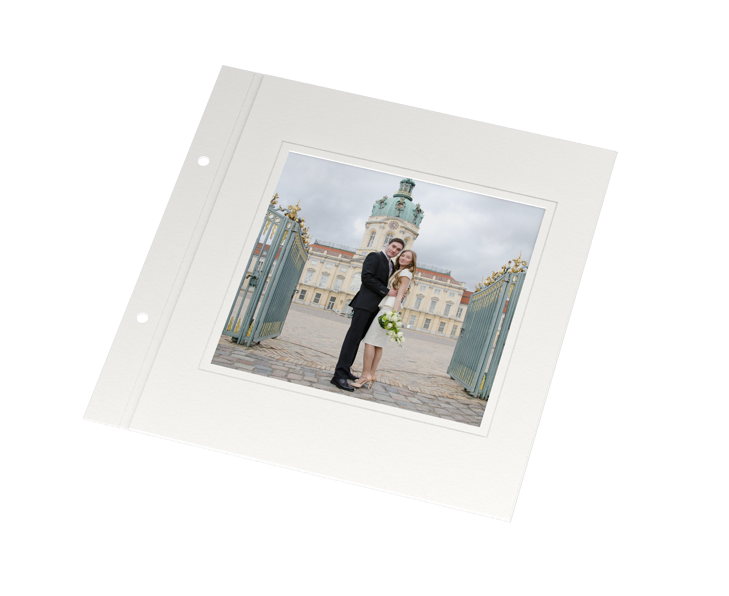 Innenseite für Passepartoutbücher