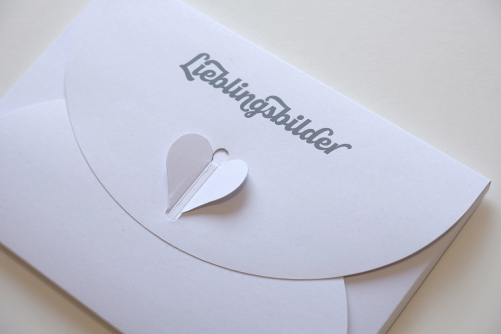 Bildermappe mit Herzverschluss