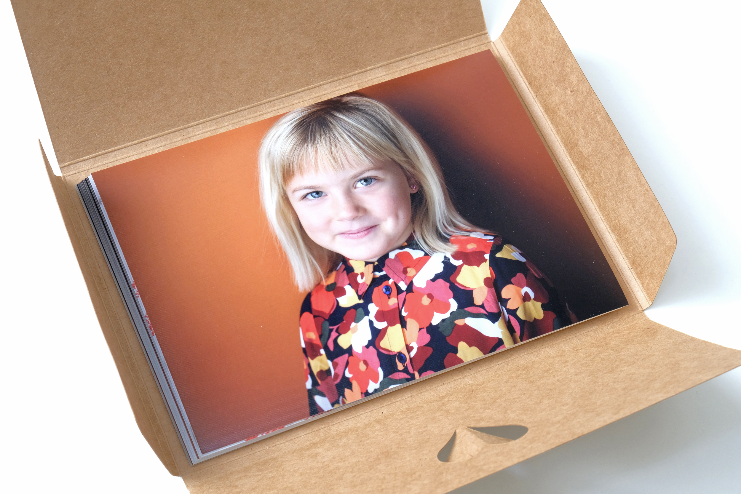 Bildermappe mit Herzverschluss