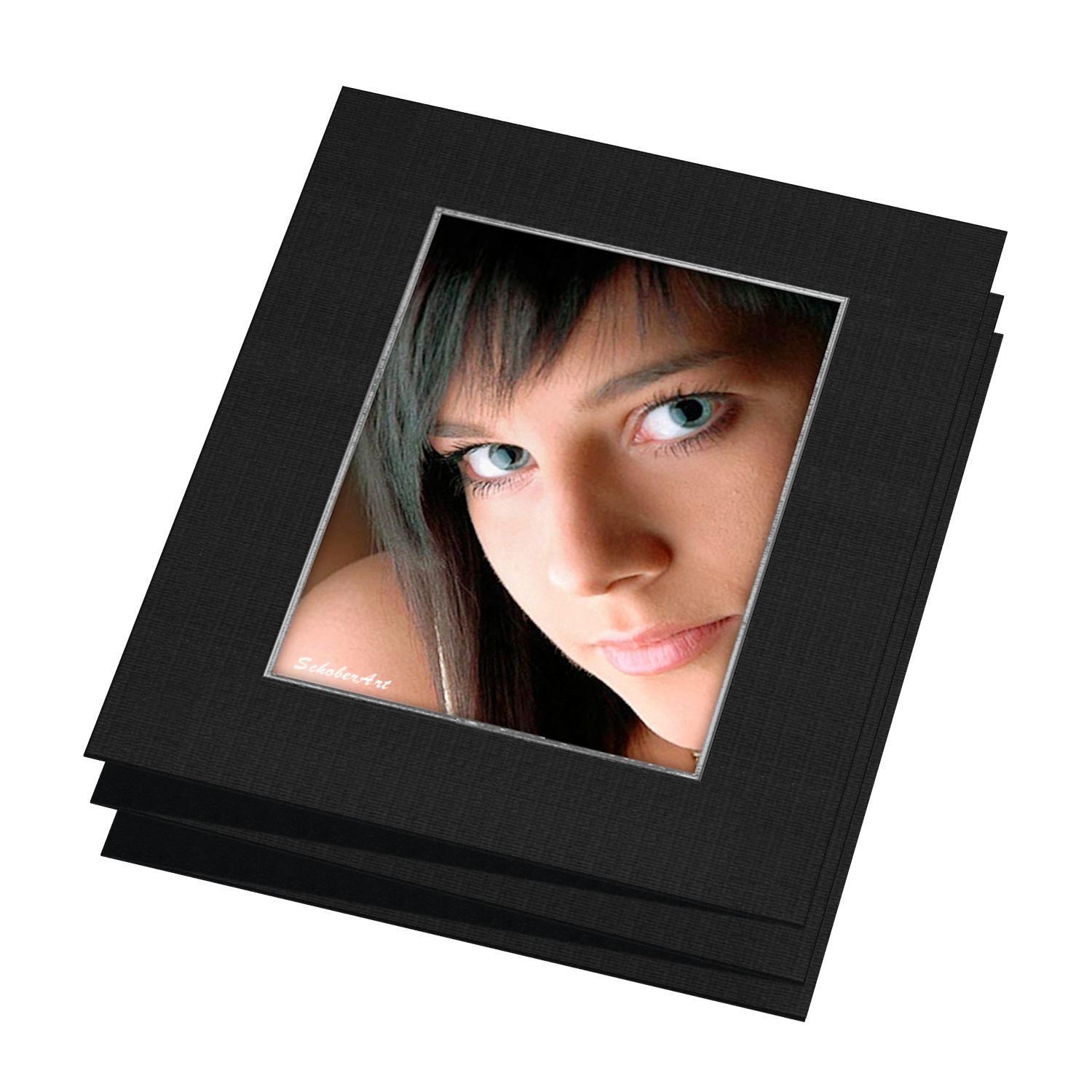 Leporello Silberfolienprägung