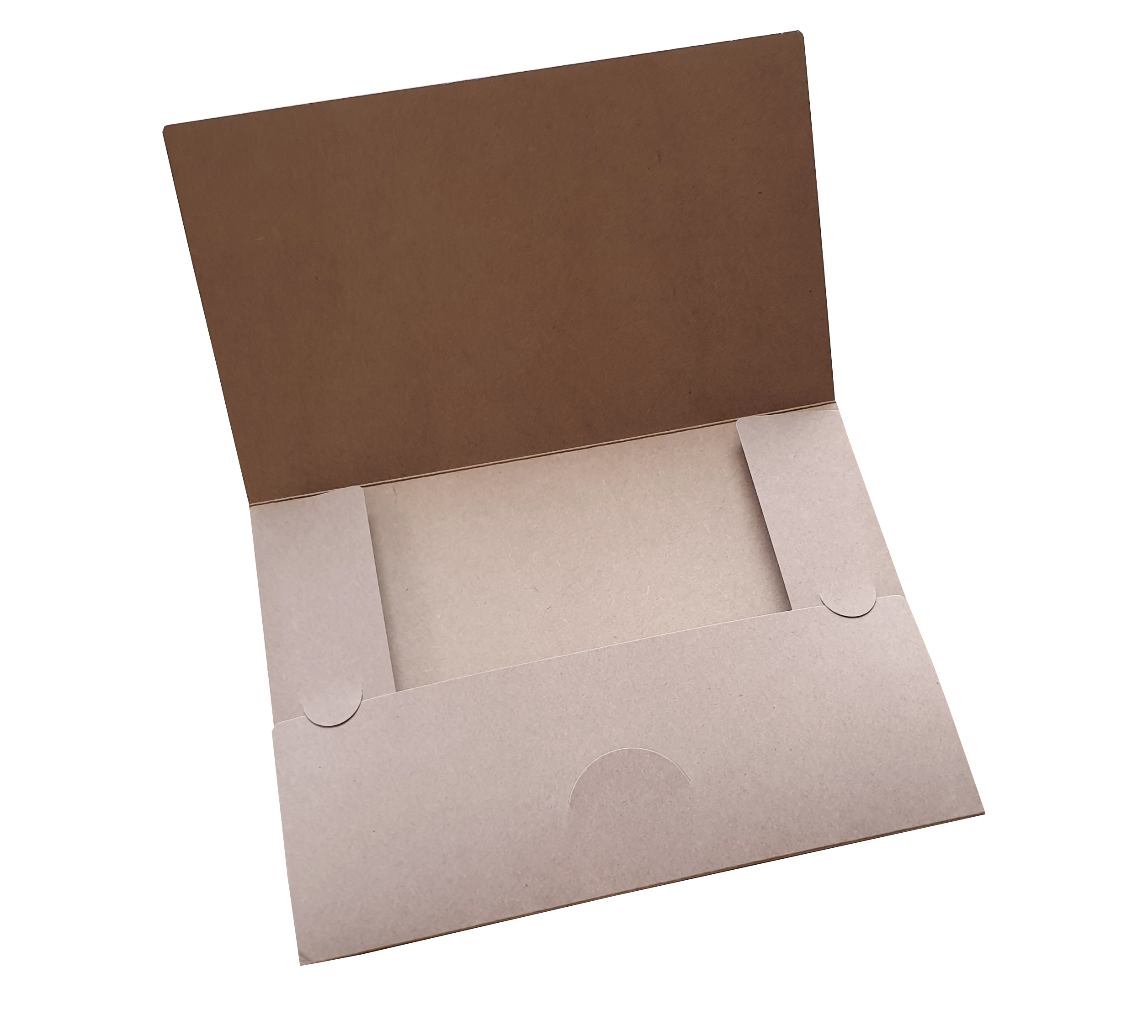 Faltmappe für 15x20 Eigene Gestaltung - Kraftpapier