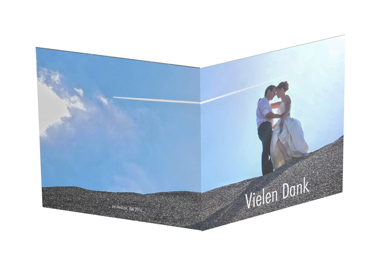 Karte 4-seitig - 15x15