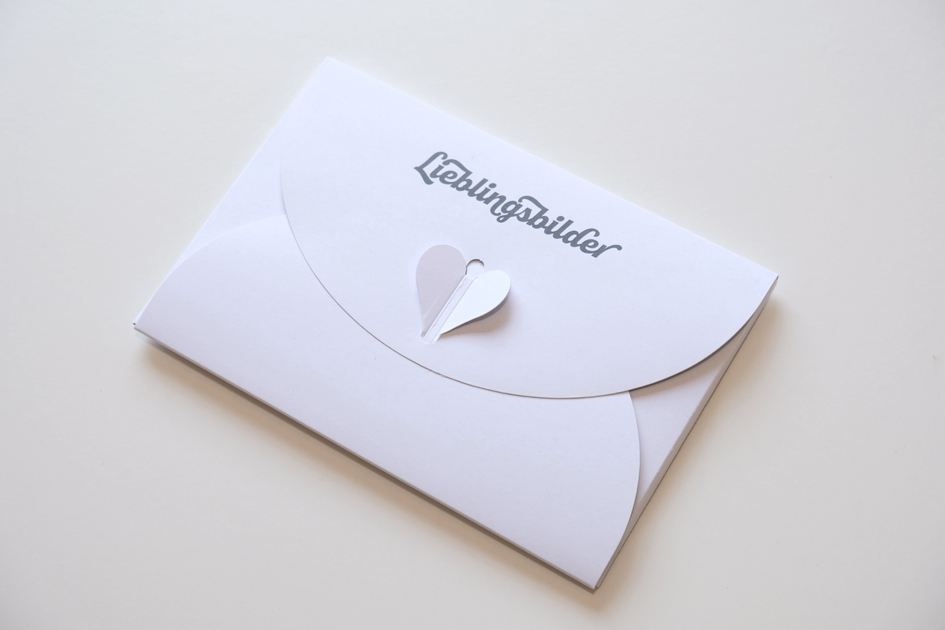 Bildermappe mit Herzverschluss