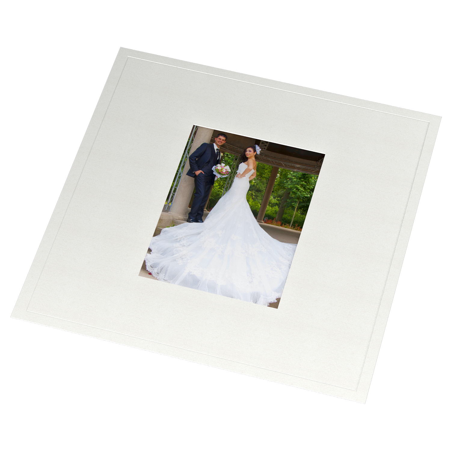 Albenmaske groß - Blindprägung für 13 x 18 cm Bilder