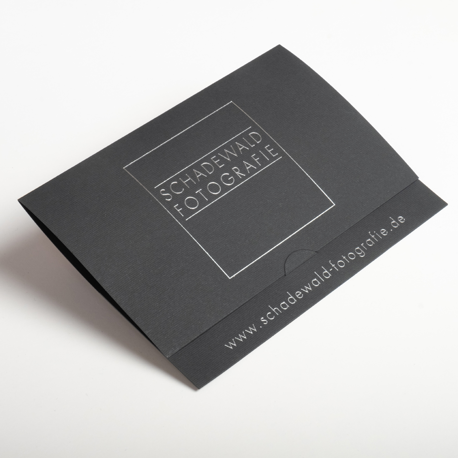 Portraitmappe für Bilder bis 10x15 Folienprägung