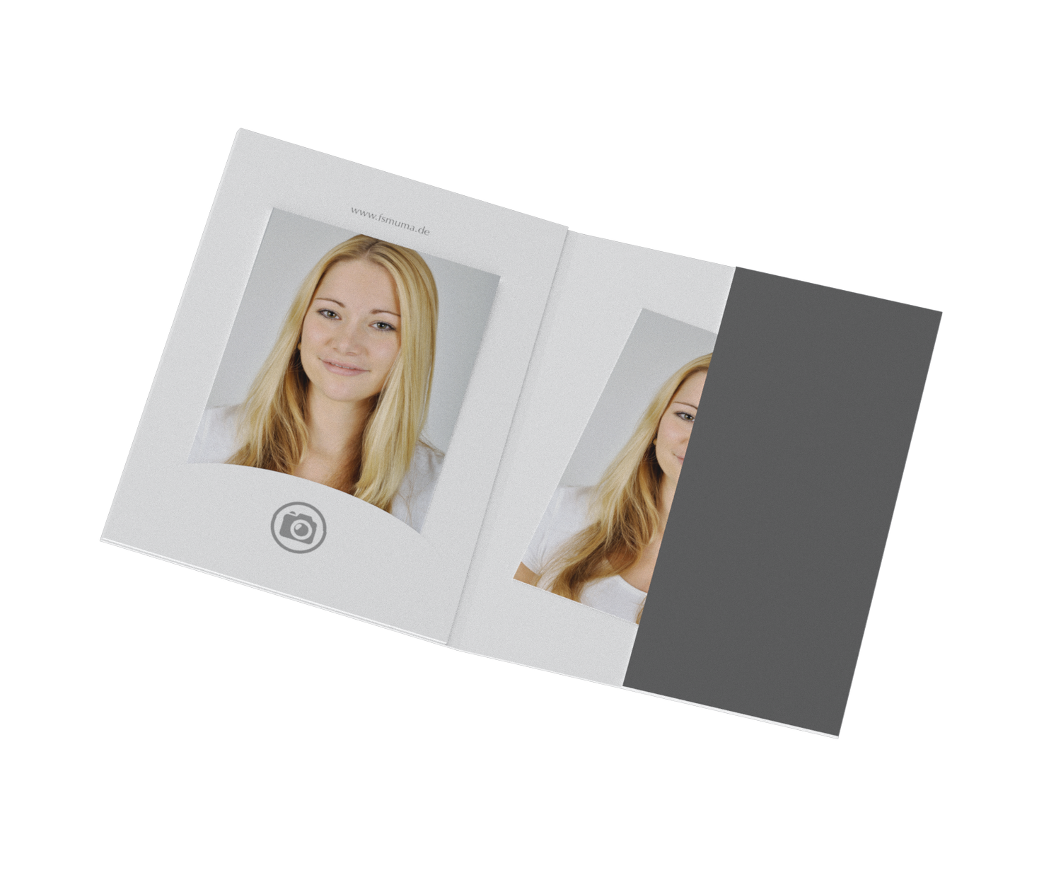 Portraitmappe f√ºr Bilder bis 6x9cm Offset