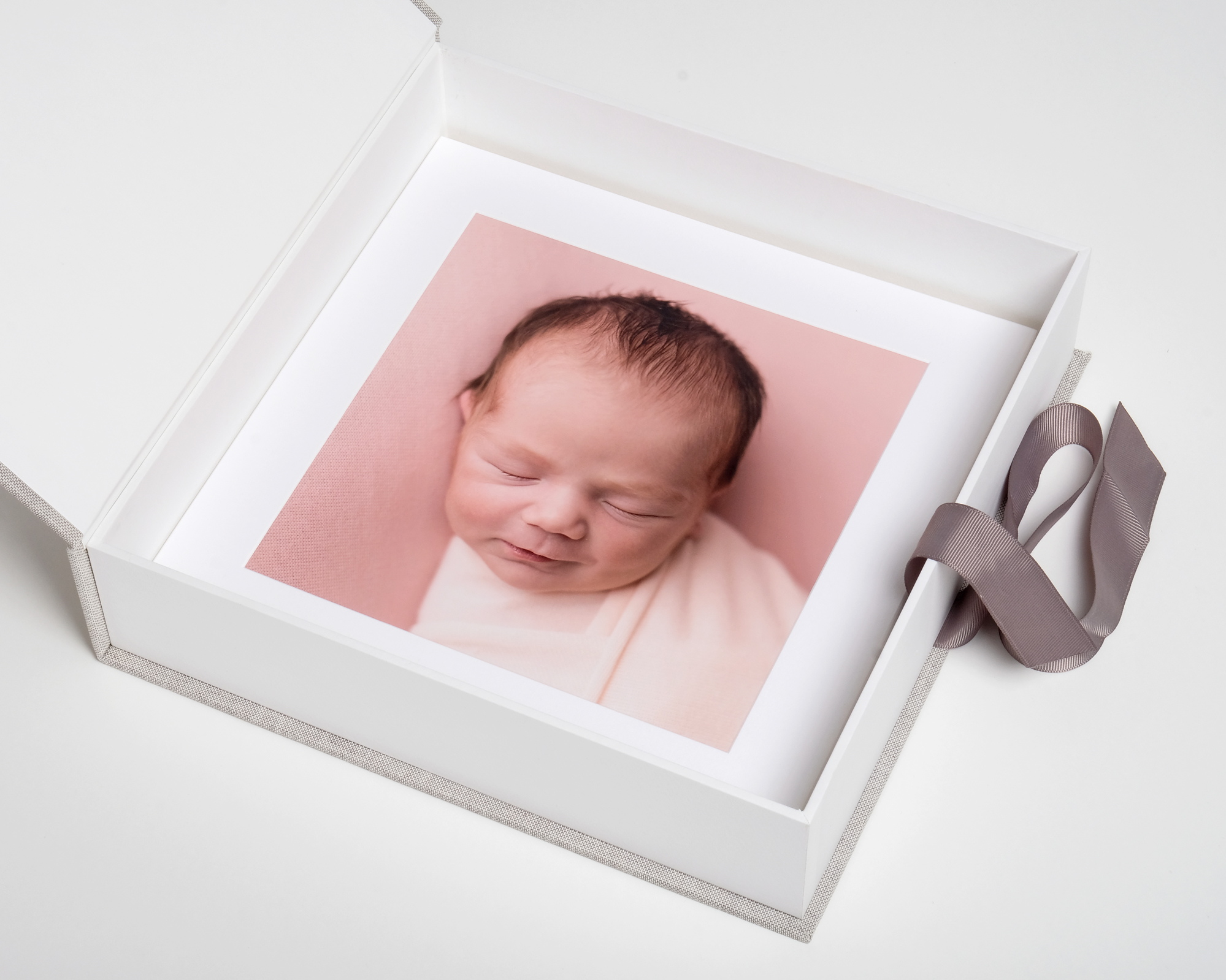 Printbox Leinen 25x25