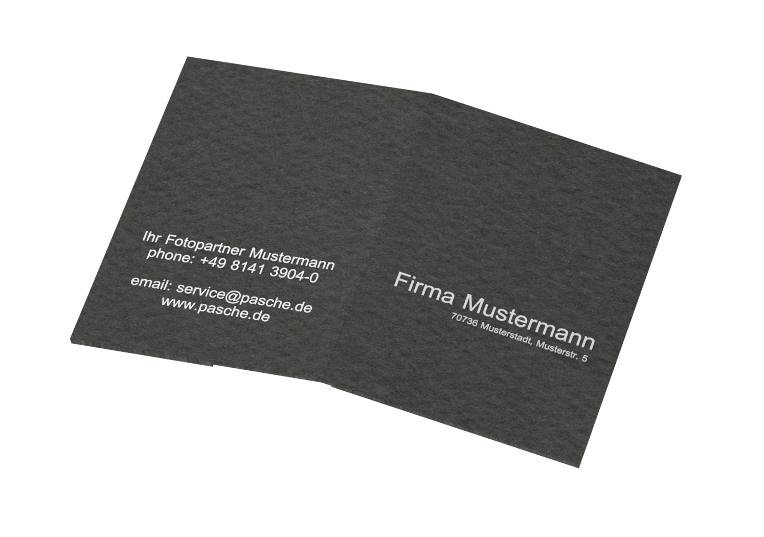 Passbildmappe für 35x45mm Bilder Folienprägung