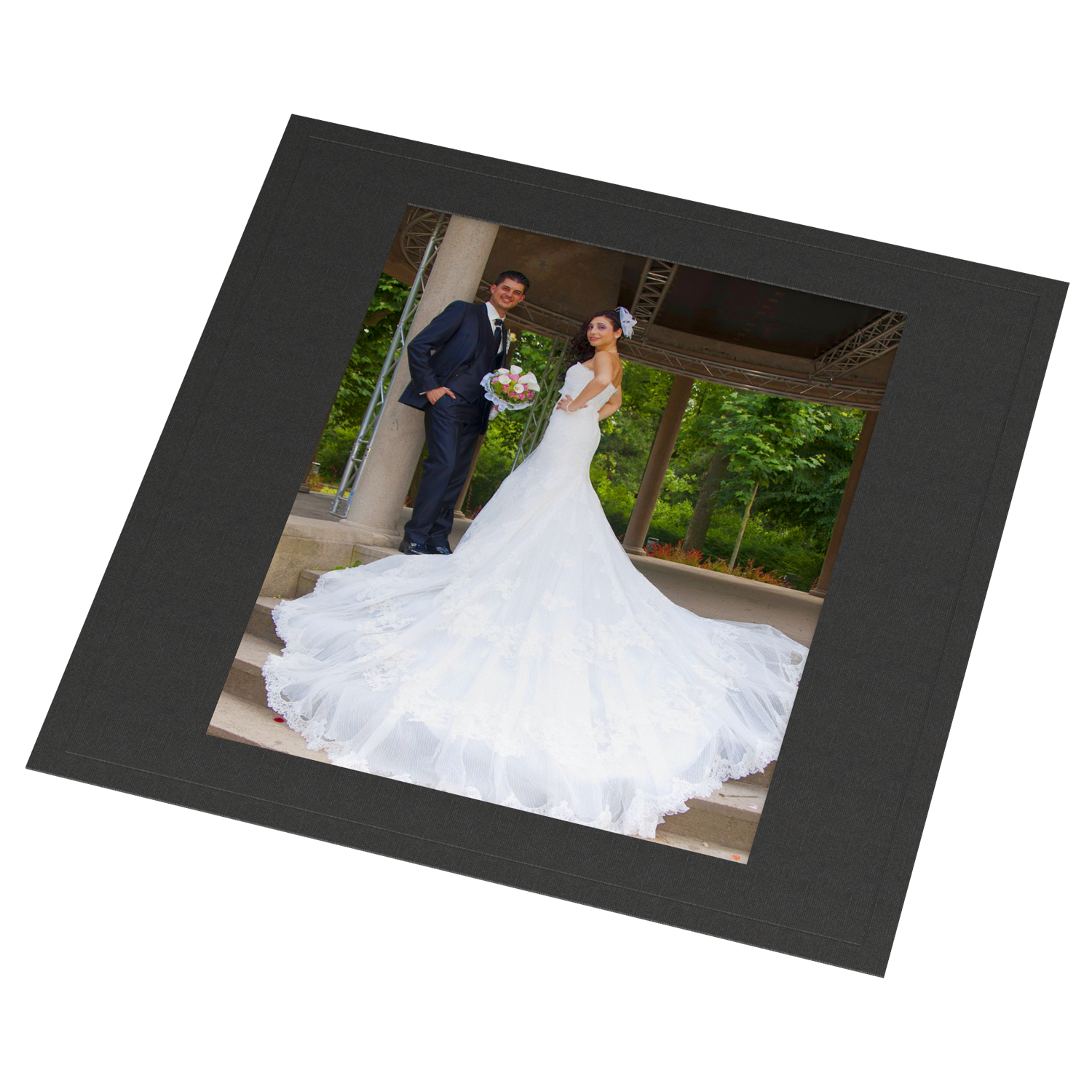 Albenmaske groß - Blindprägung für 20 x 25 cm Bilder