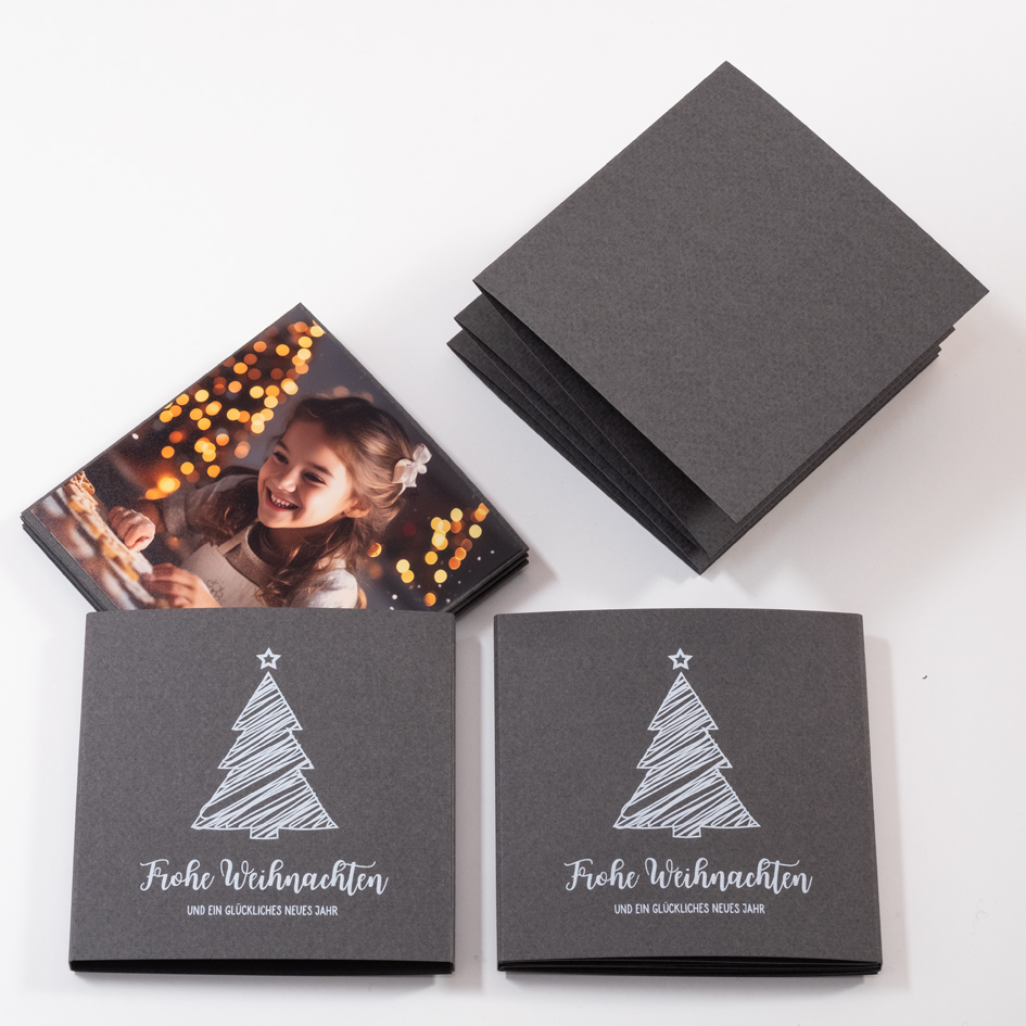 Leporello mit Banderole