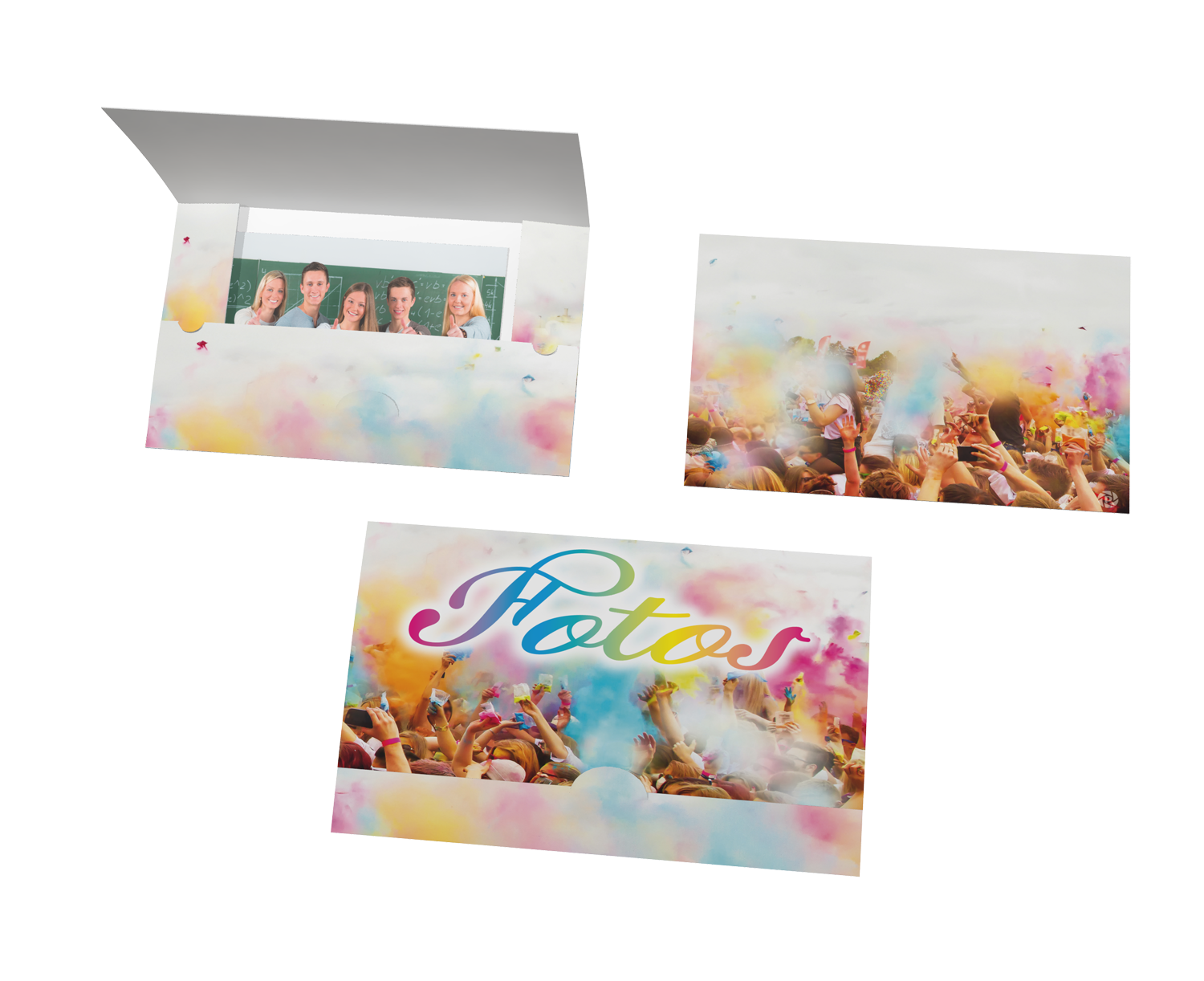 Abgabemappe - Motiv Holi Gaudy