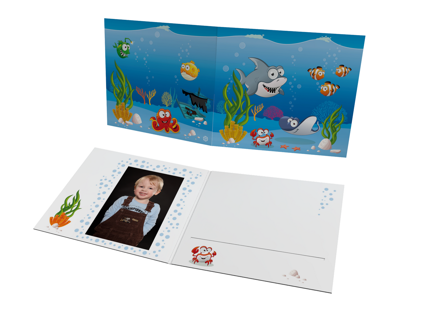 Schul- und Kindergartenmappe - Motiv Ozean