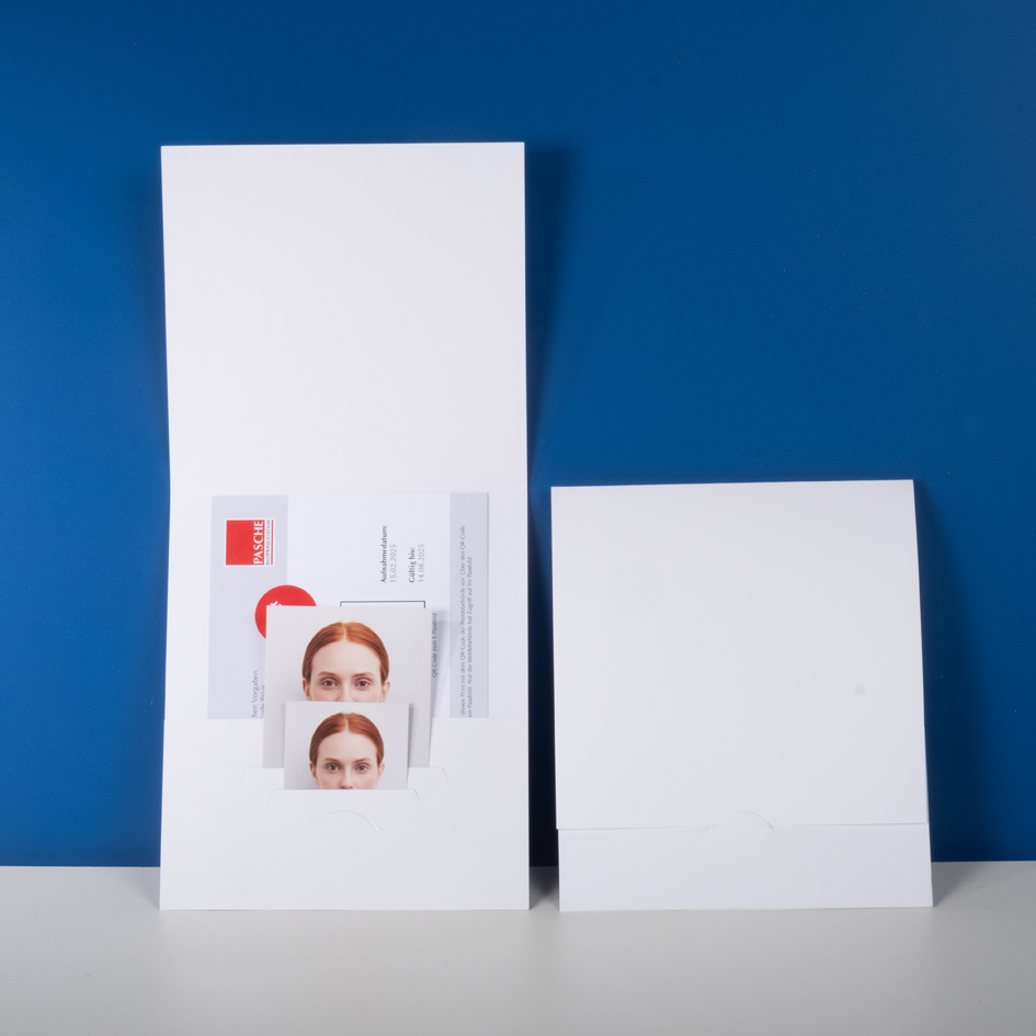 E-Pass-Mappe 10x15 Lagerware blanko