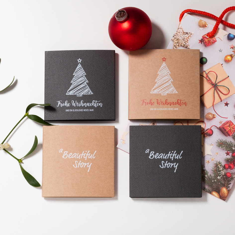 Leporello mit Banderole