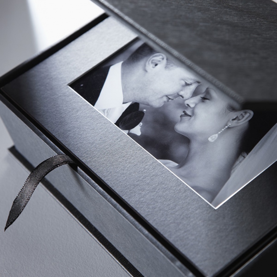 Classica Print Box schwarz