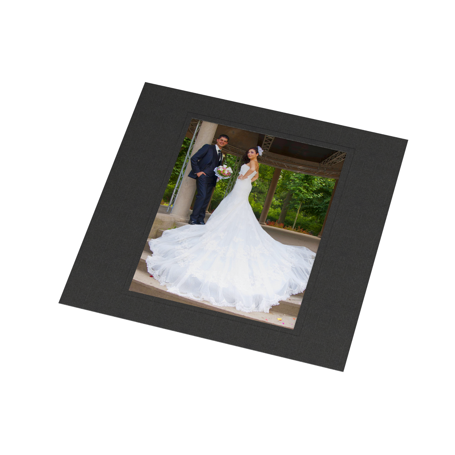 Albenmaske klein - Blindprägung für 15 x 20 cm Bilder