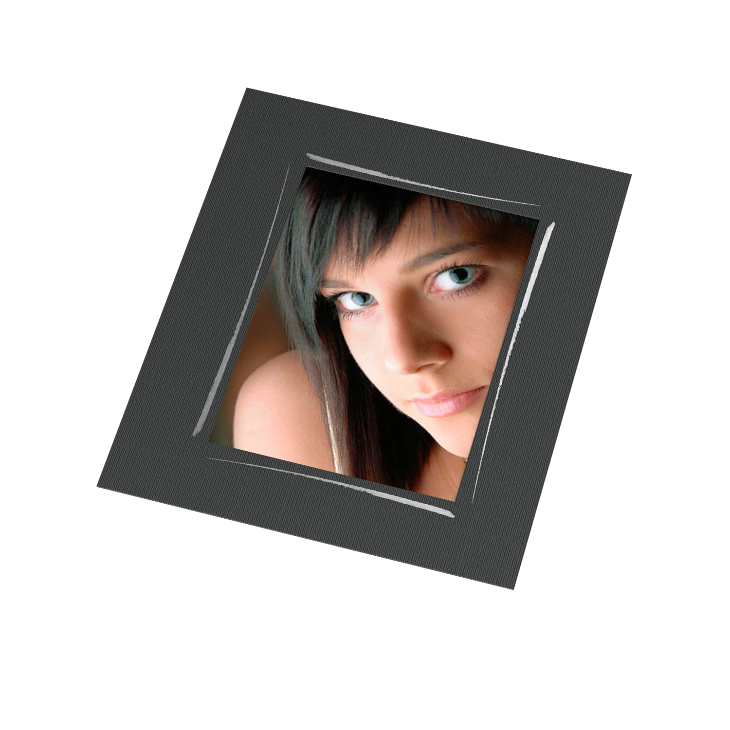 Einzelmaske Pinselstrich 4-fach