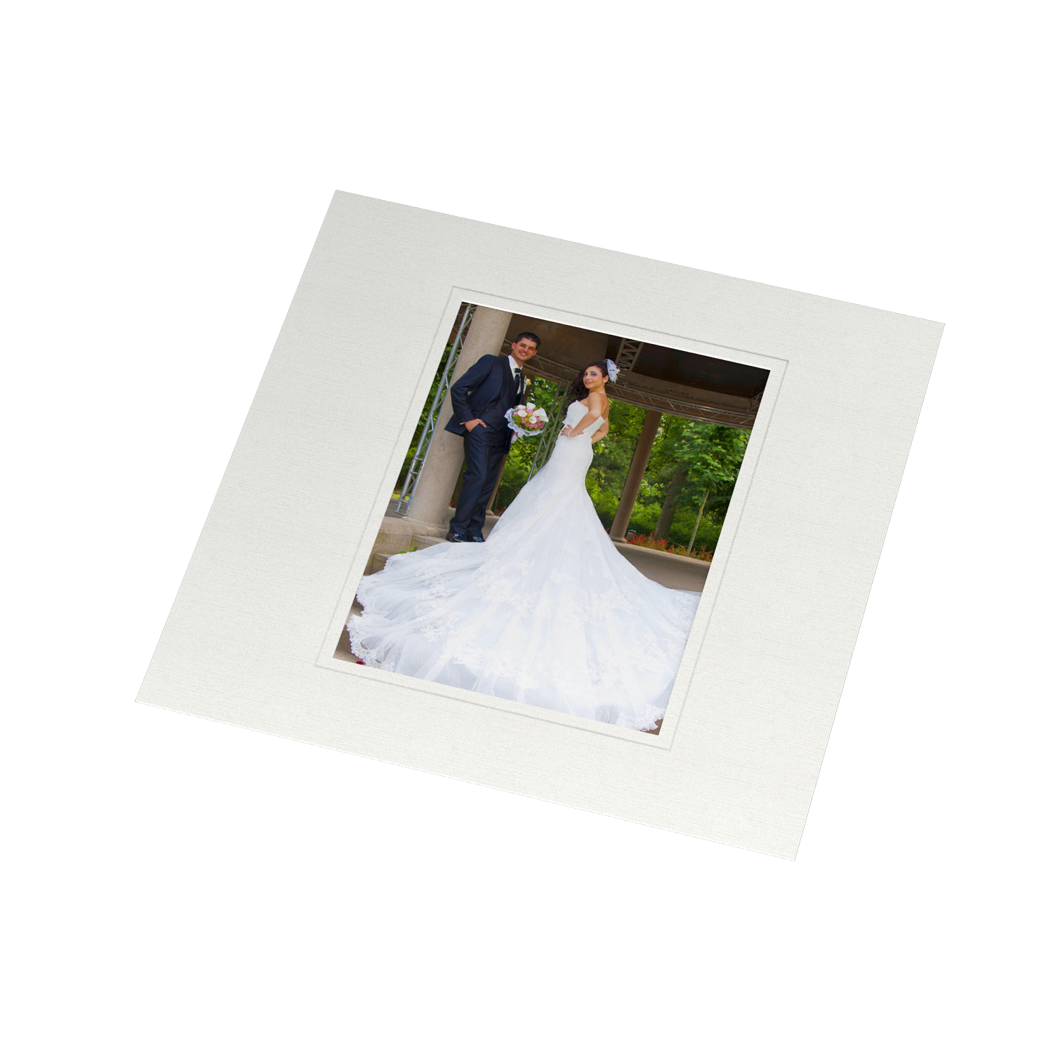 Albenmaske klein - Blindprägung für 13 x 18 cm Bilder