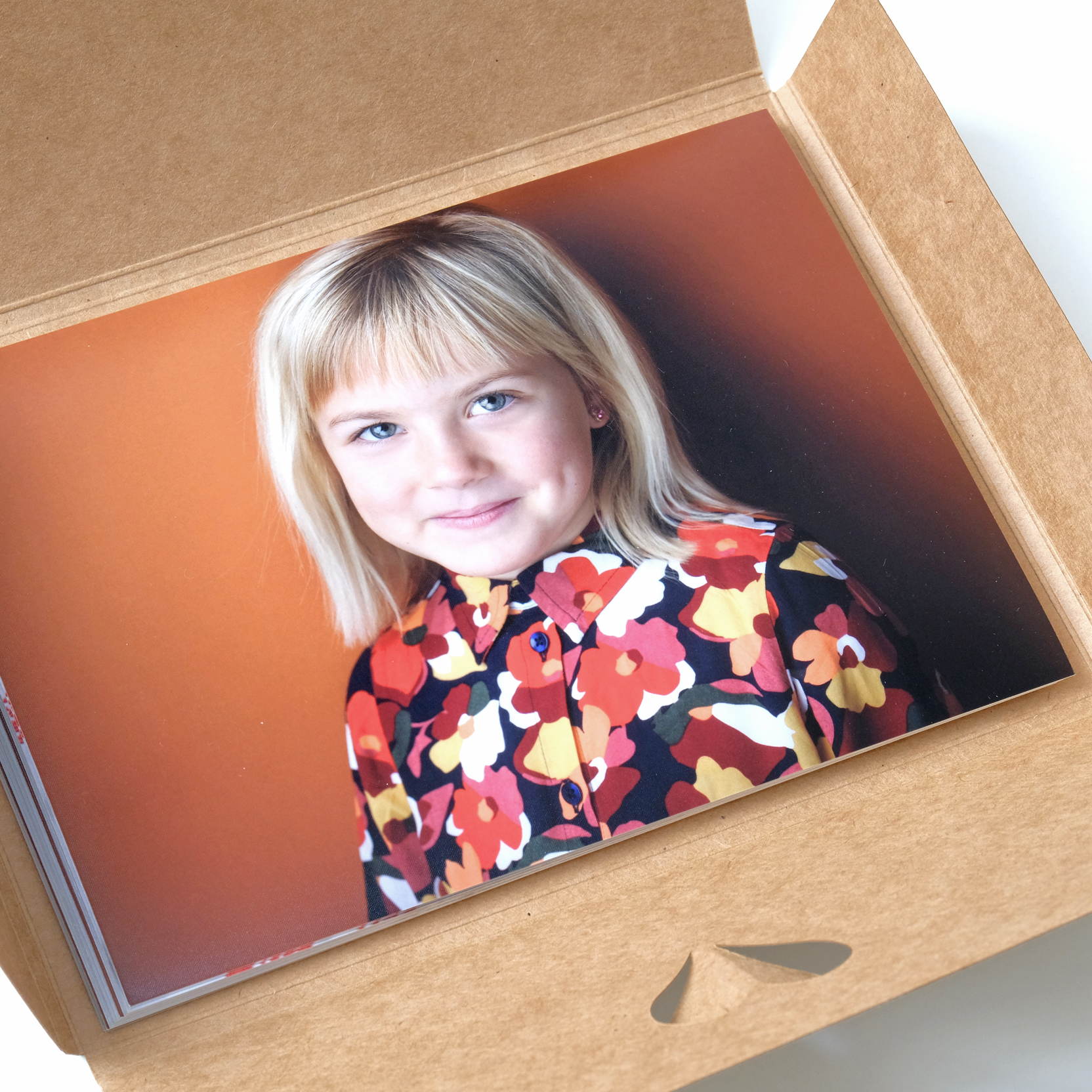 Bildermappe mit Herzverschluss