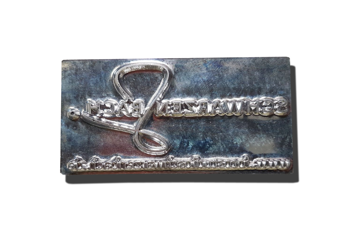 Magnesium Prägeplatte