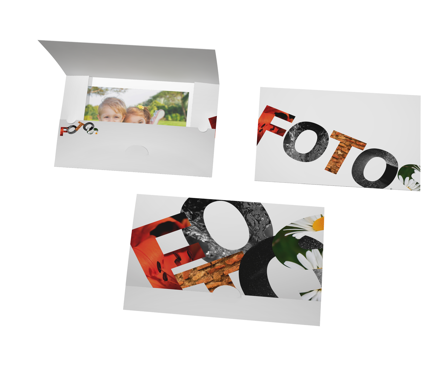 Abgabemappe - Motiv Bildbuchstaben