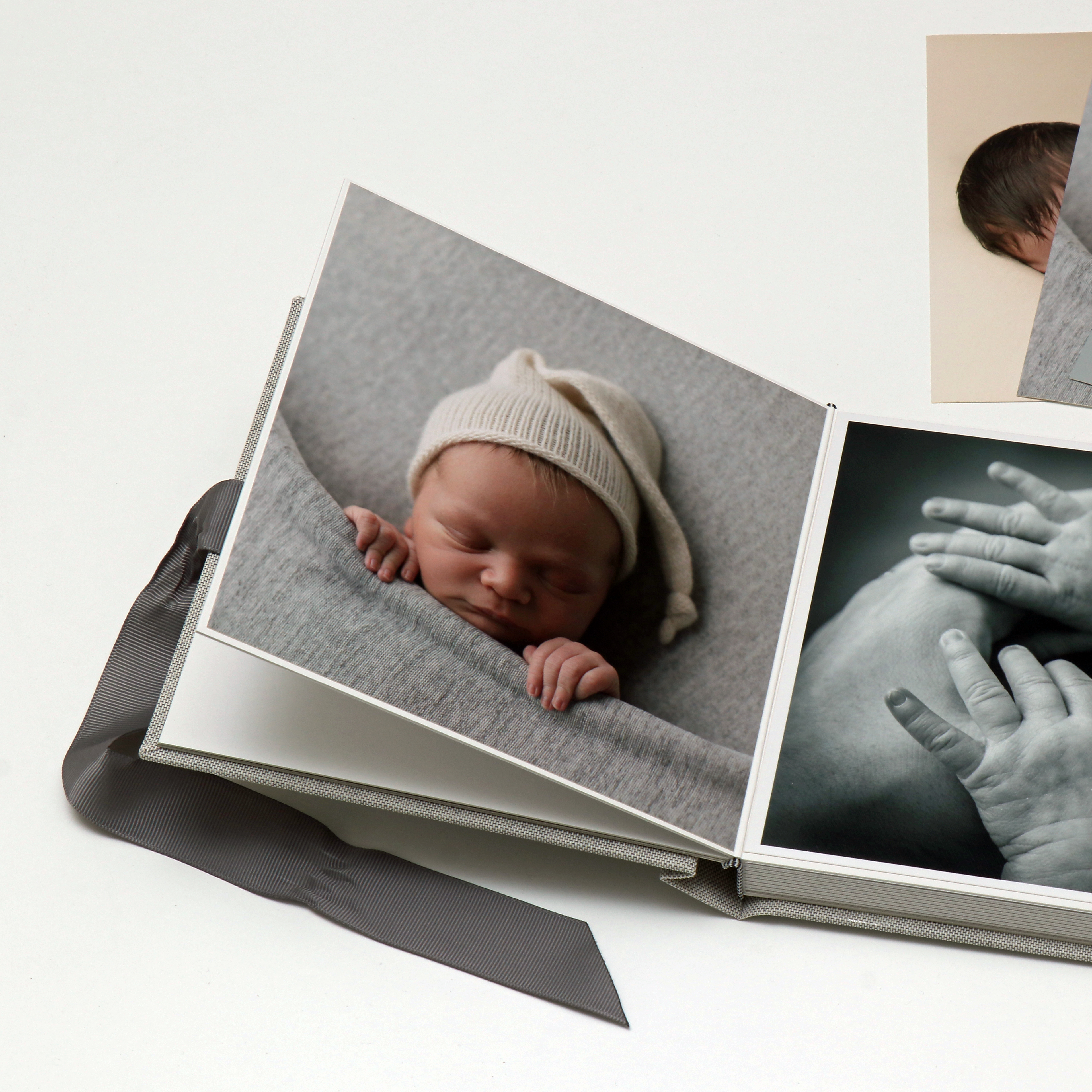 Peel & Stick Album Leinen, 15x15 mit Schuber,