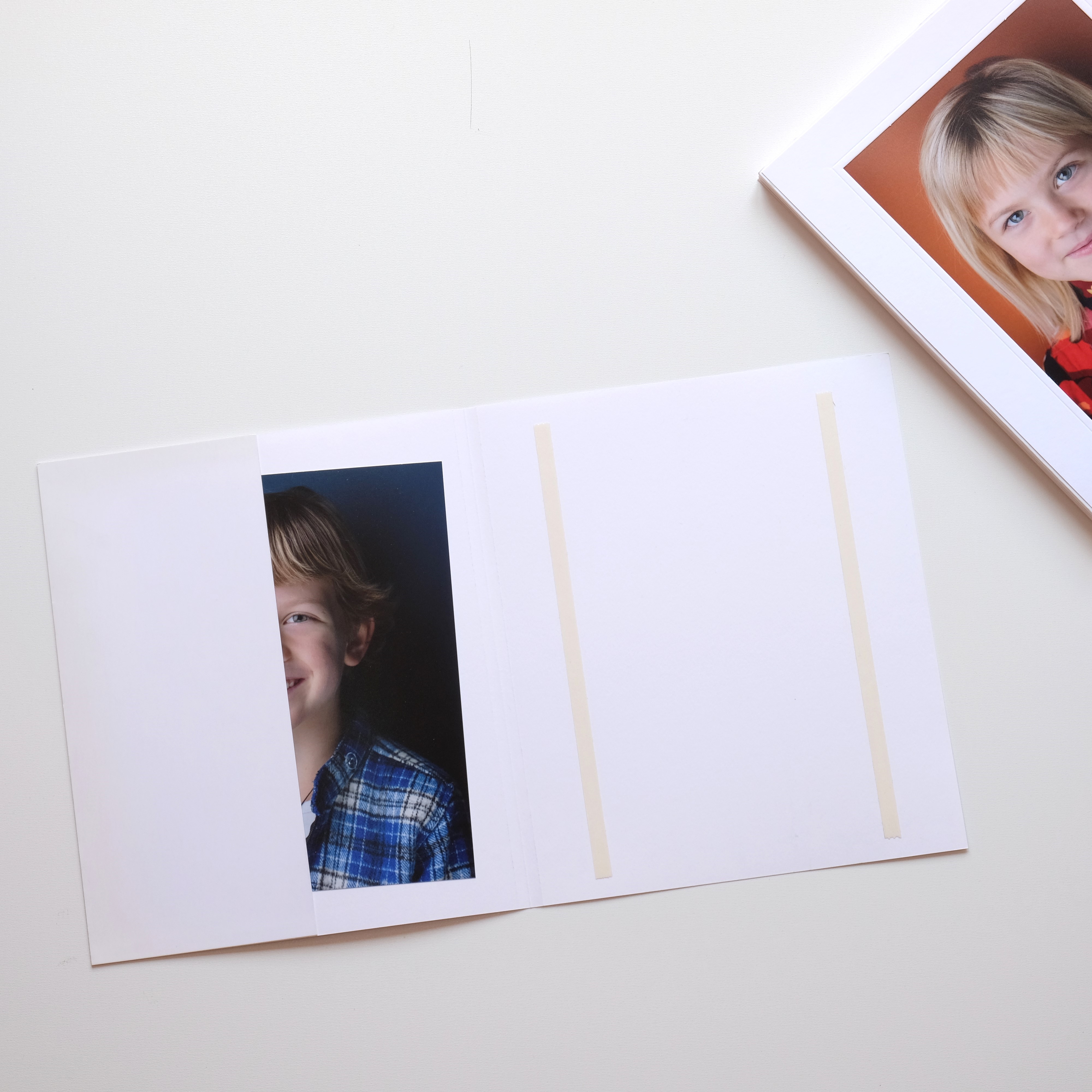 Softcover für Passepartouts mit Einstecktasche  - Abverkauf -