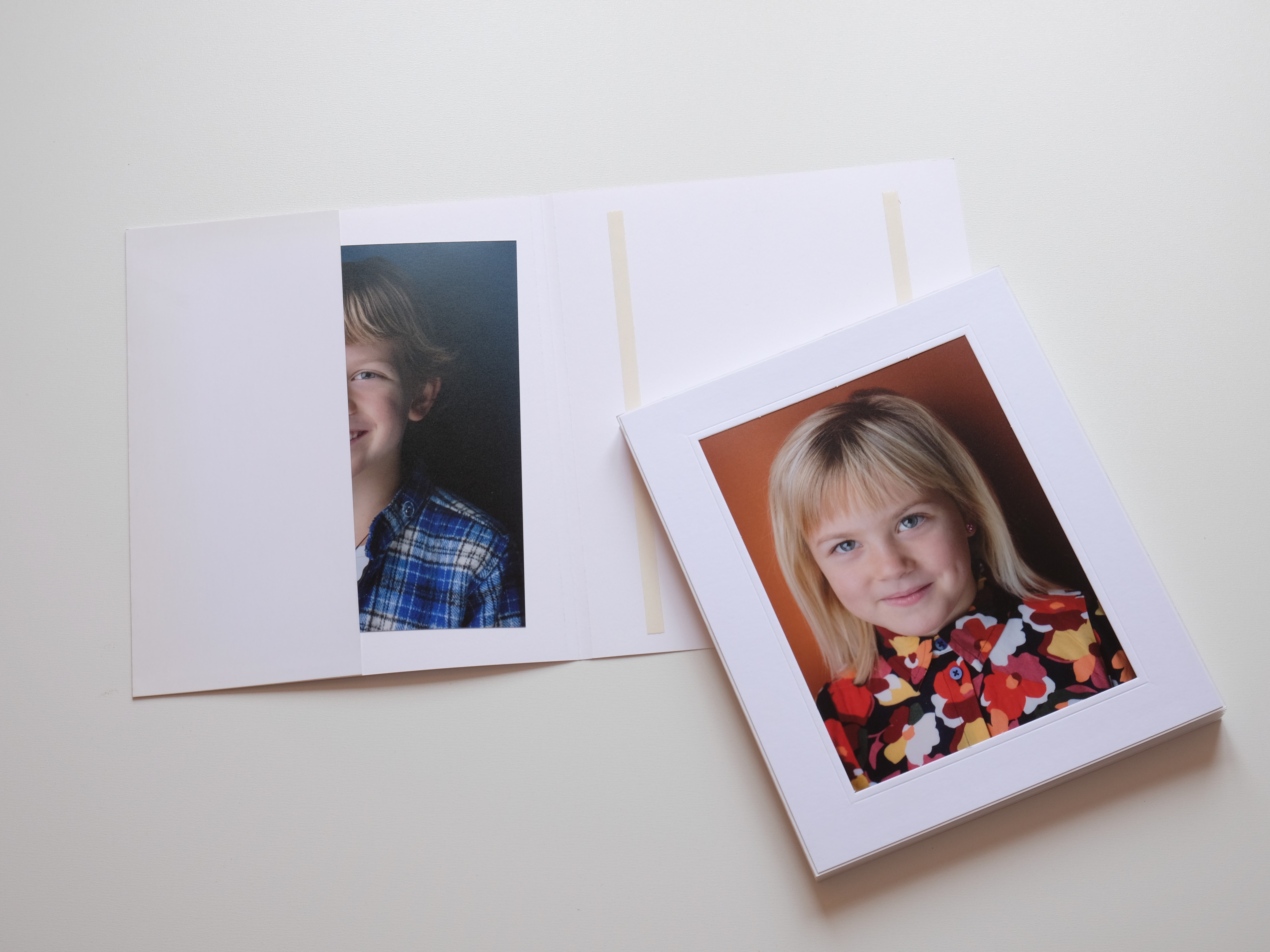 Softcover für Passepartouts mit Einstecktasche  - Abverkauf -