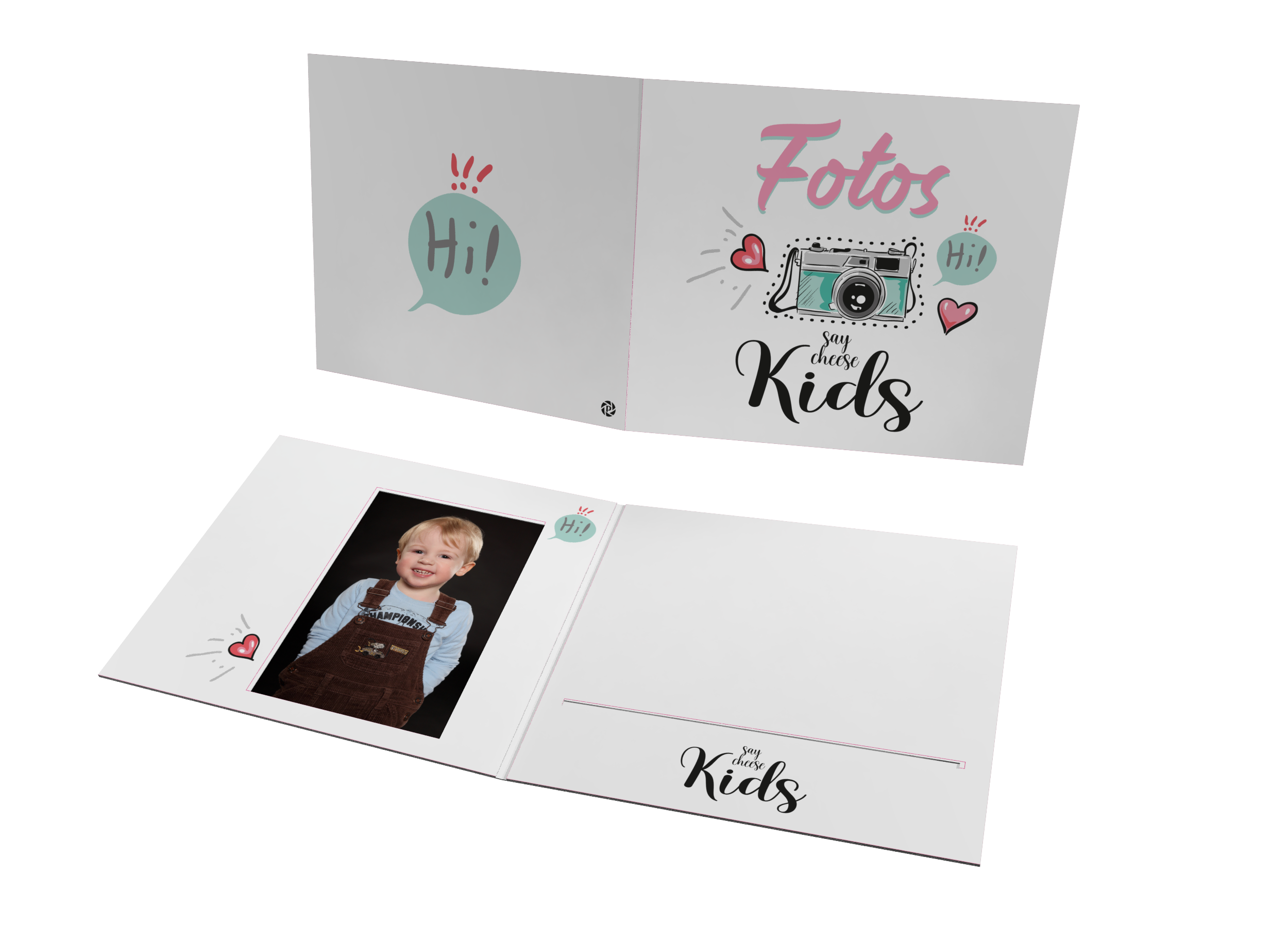 Schul- und Kindergartenmappe - Hi