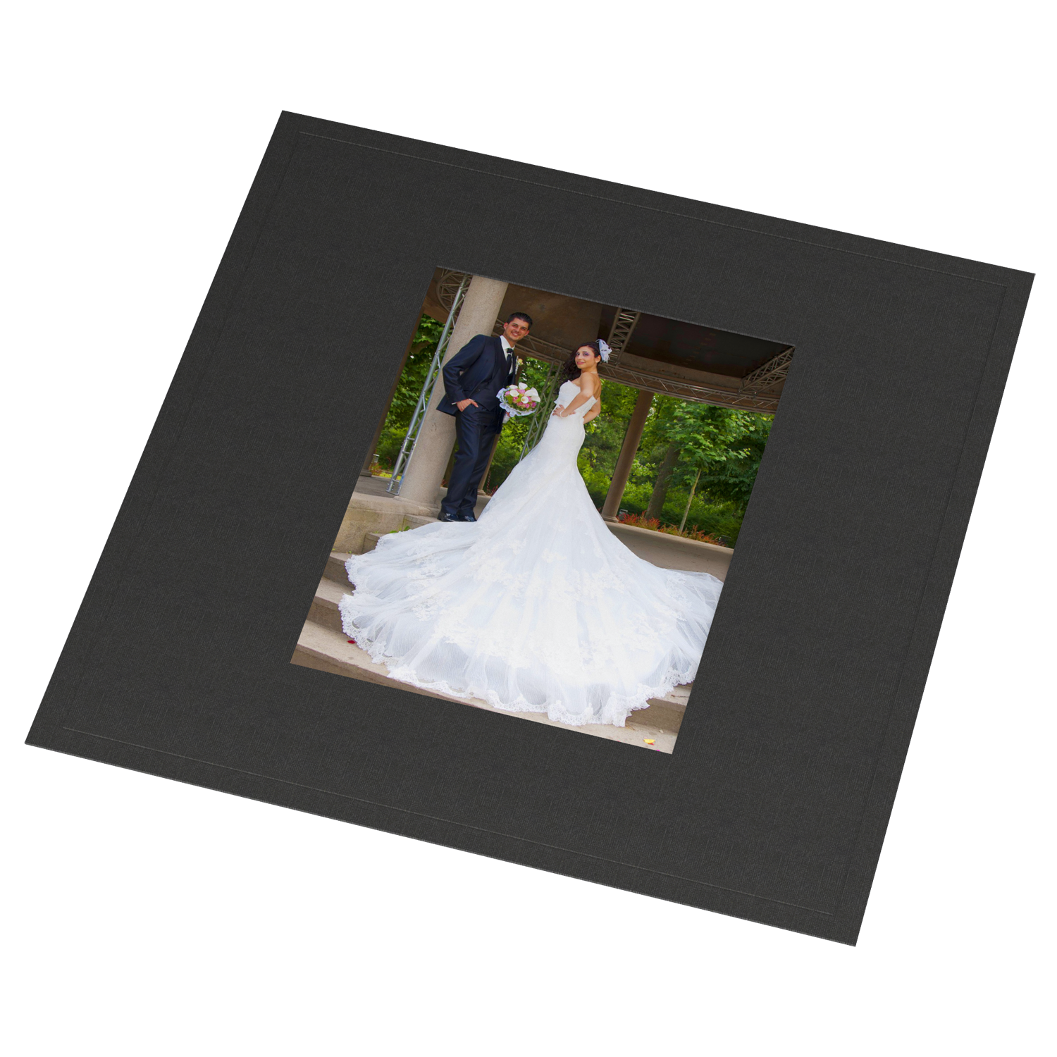 Albenmaske groß - Blindprägung für 15 x 20 cm Bilder