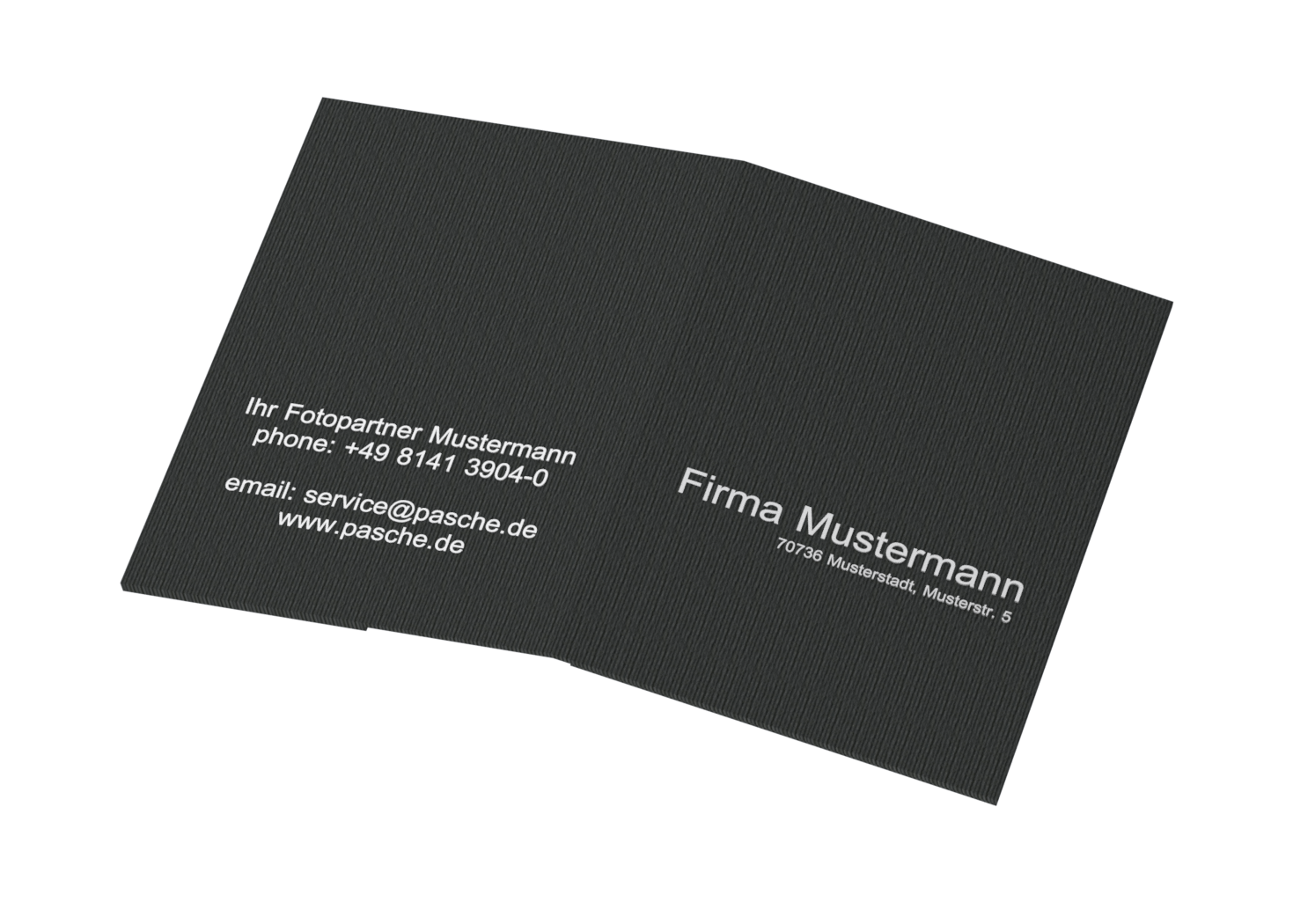 Passbildmappe für 35x45mm Bilder Folienprägung