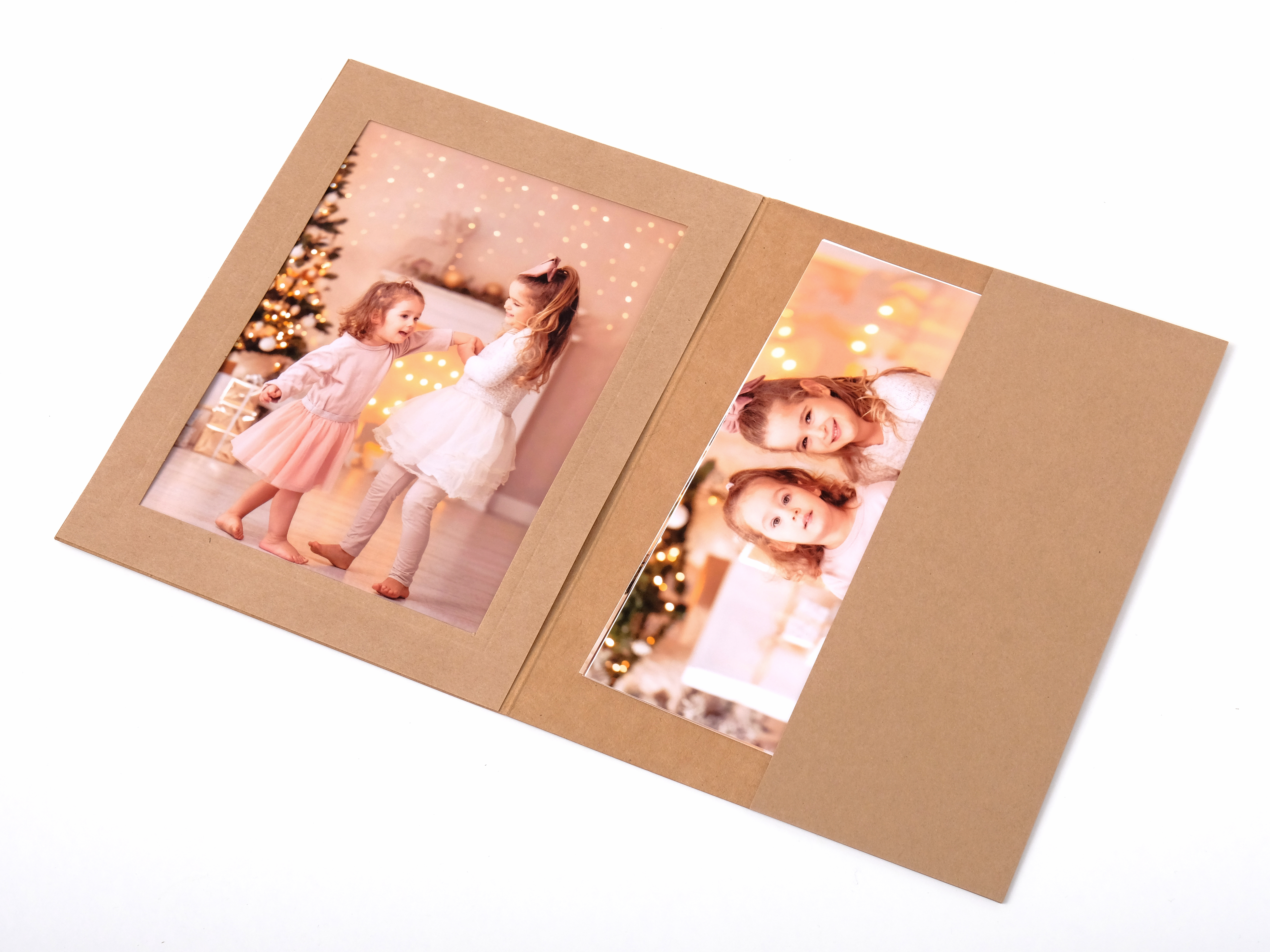 Portraitmappe Motiv Tannenbaum für 13x18cm Bilder