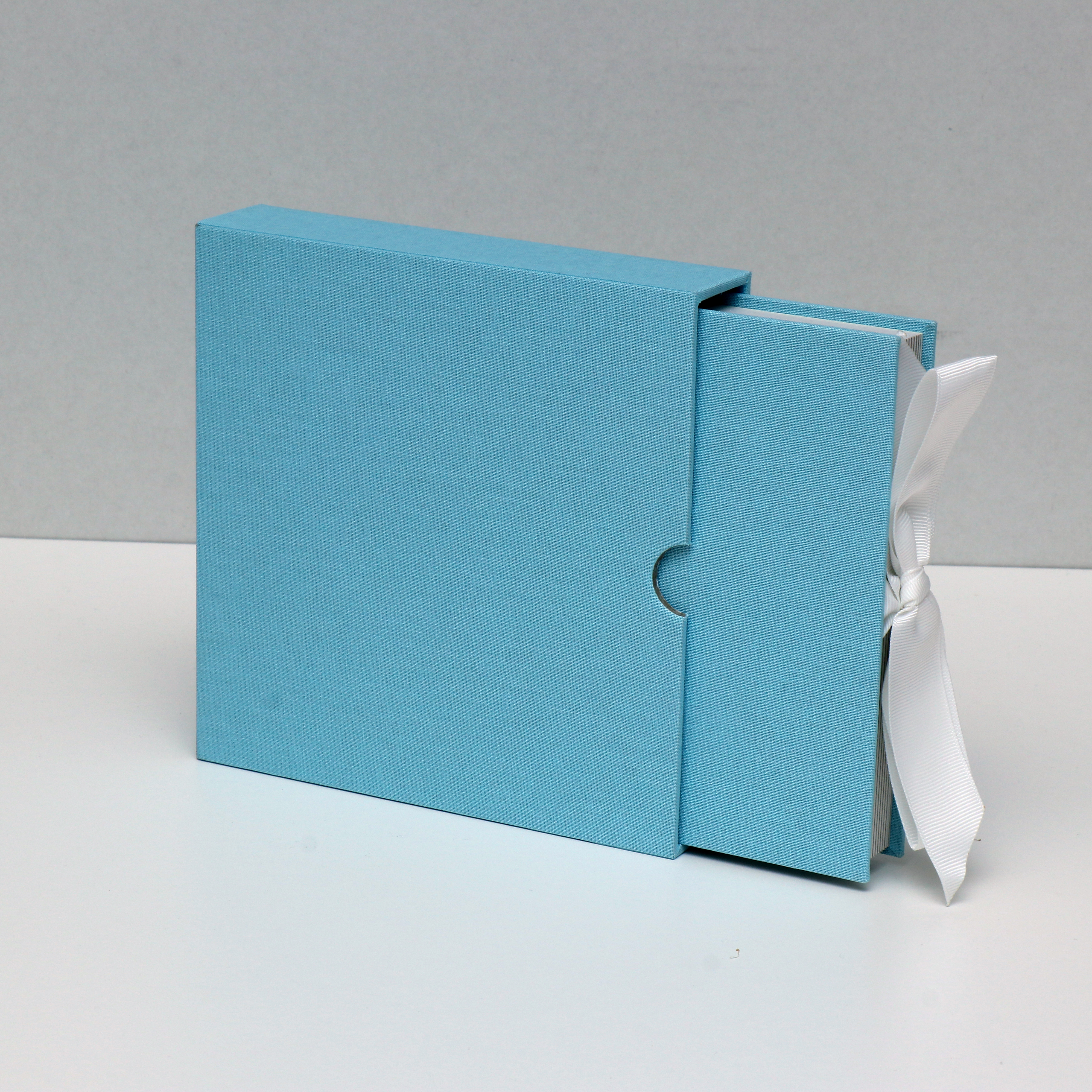 Peel & Stick Album Leinen, 15x15 mit Schuber,