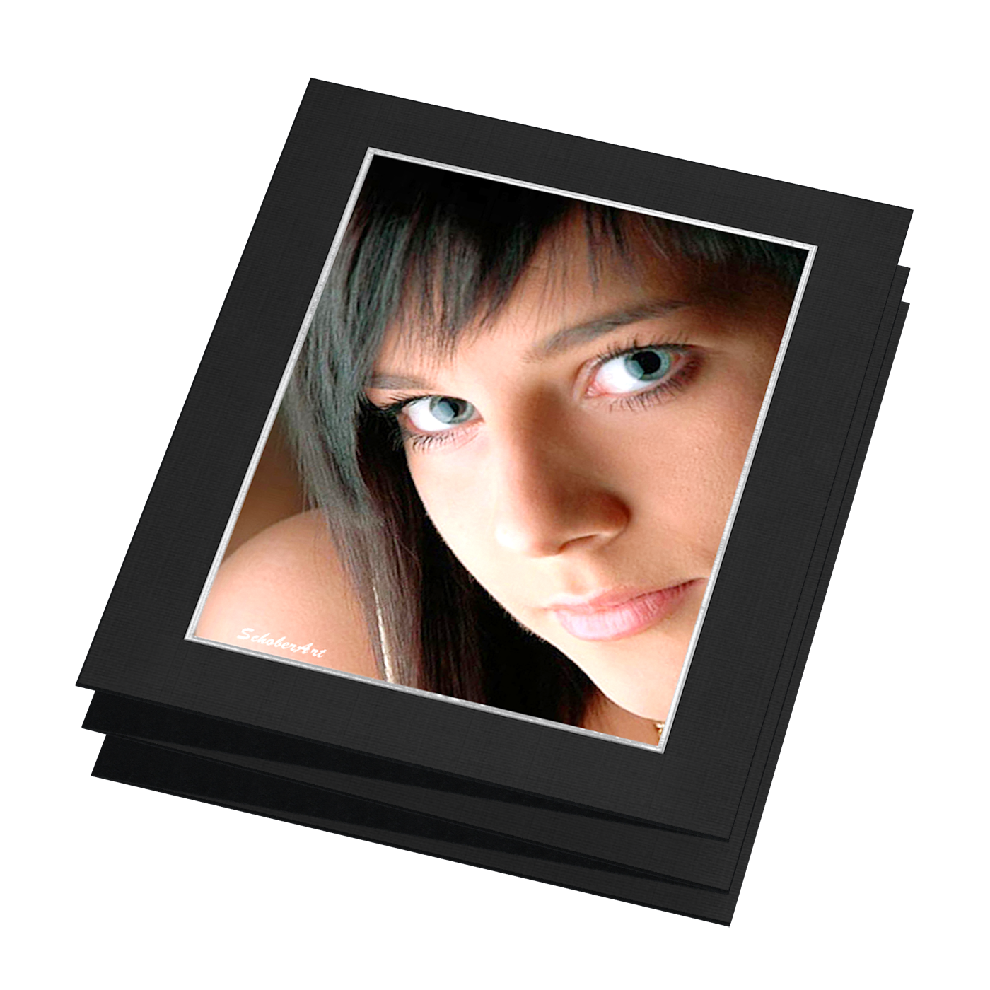 Leporello Silberfolienprägung