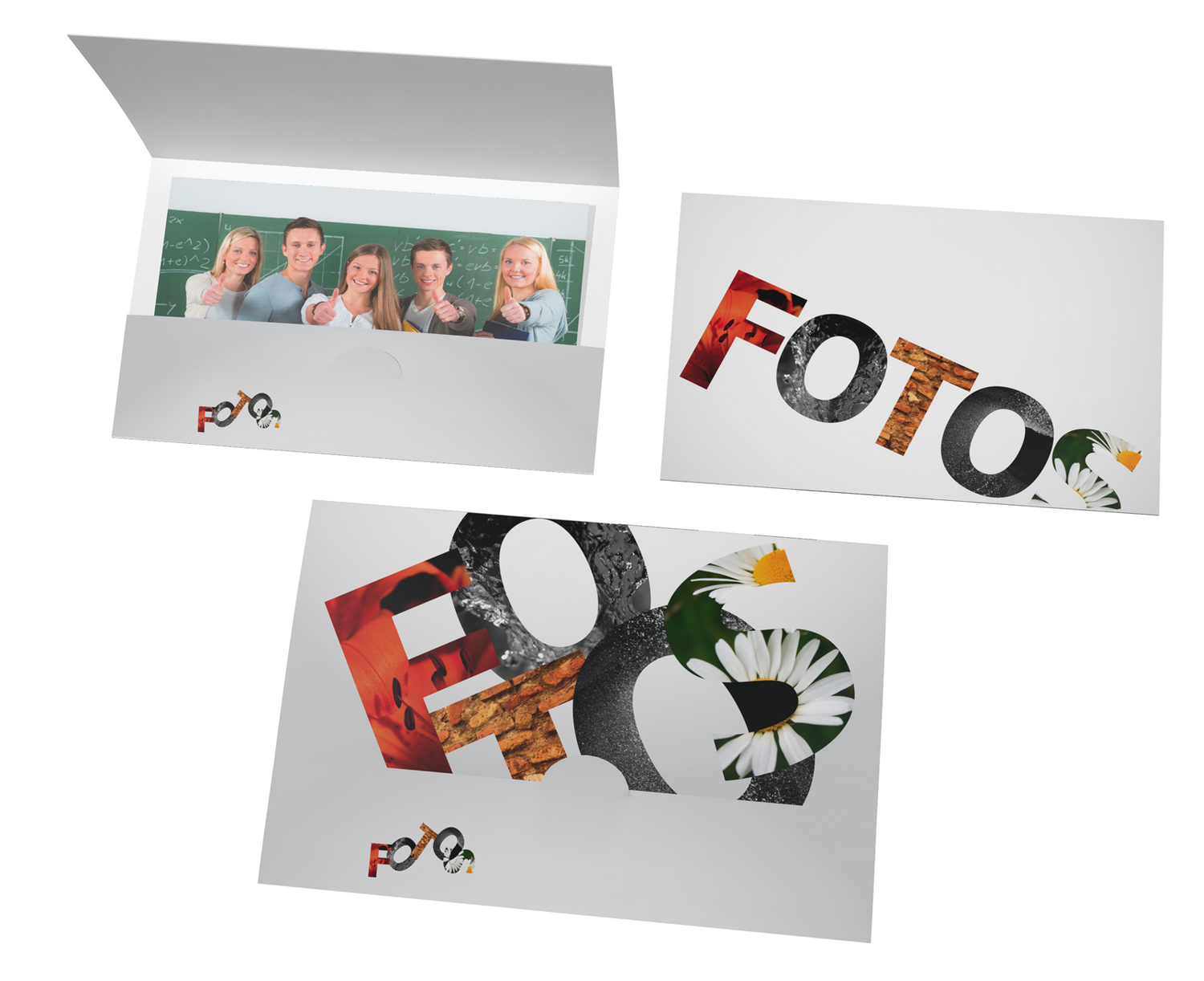 Abgabemappe - Motiv Bildbuchstaben