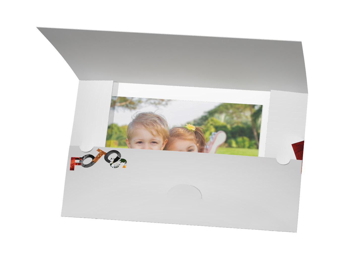 Abgabemappe - Motiv Bildbuchstaben