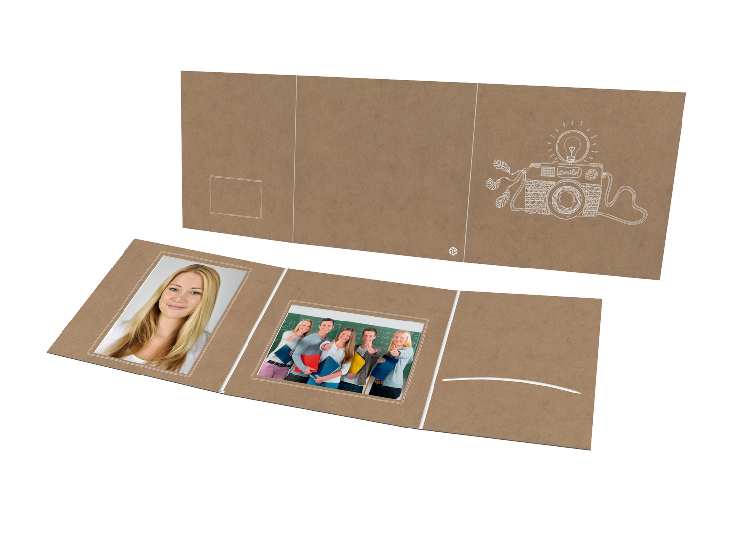 Schul- und Kindergartenmappe - Motiv Fotokamera