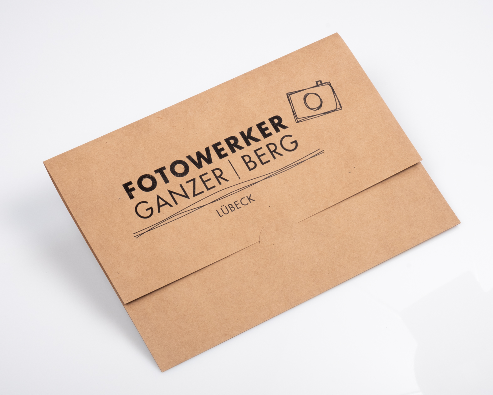 Portraitmappe für Bilder bis 20x30 Folienprägung