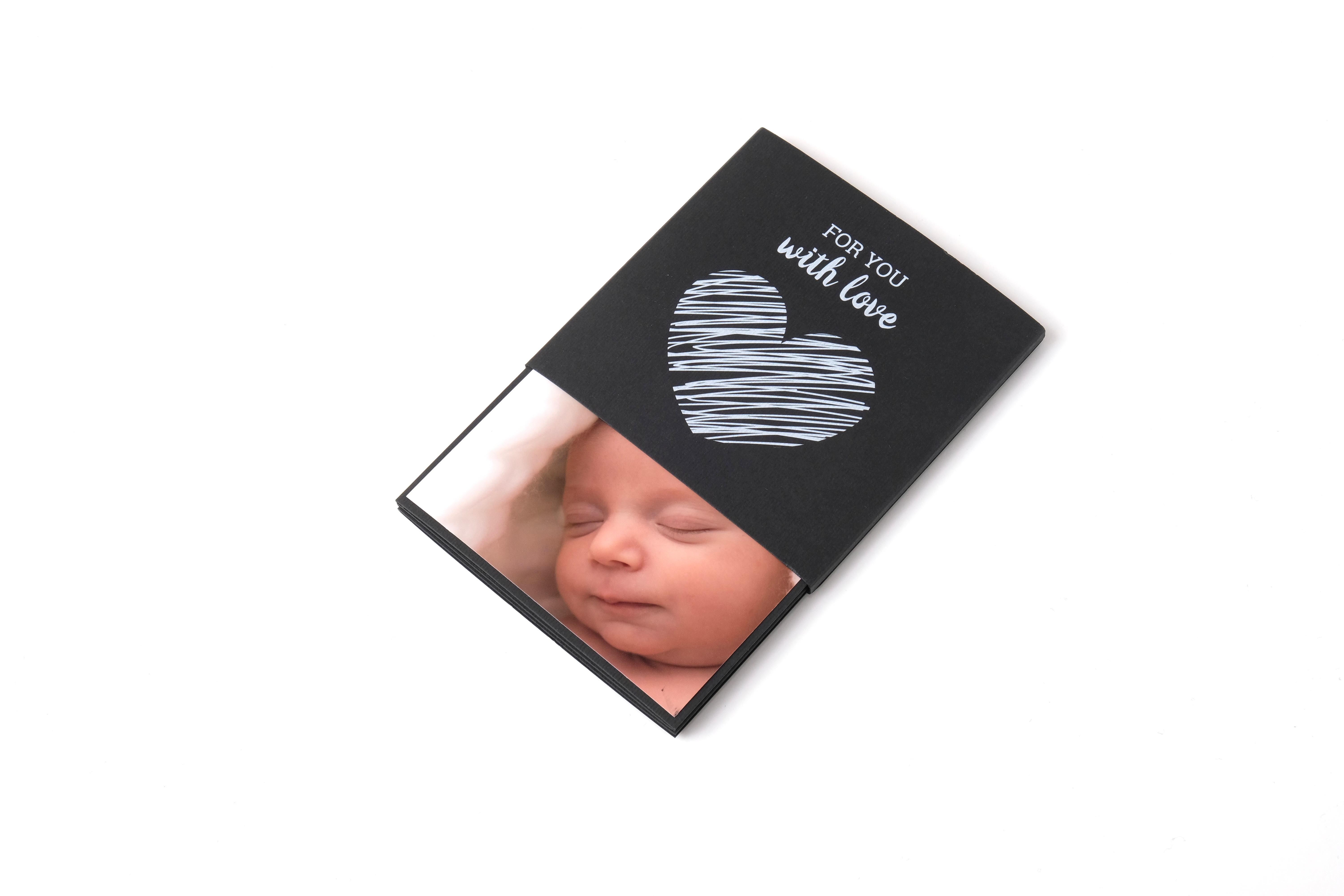 Leporello mit Banderole