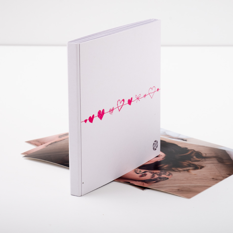 Leporello mit Banderole
