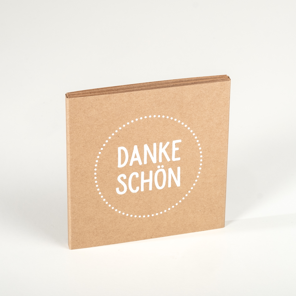 Leporello mit Banderole