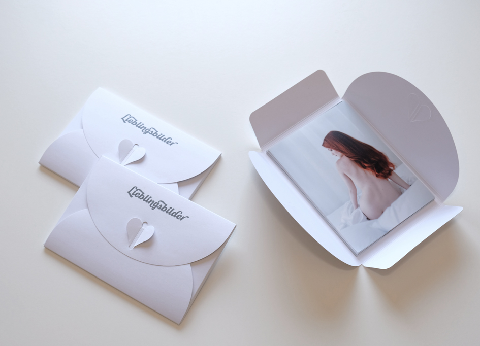 Bildermappe mit Herzverschluss