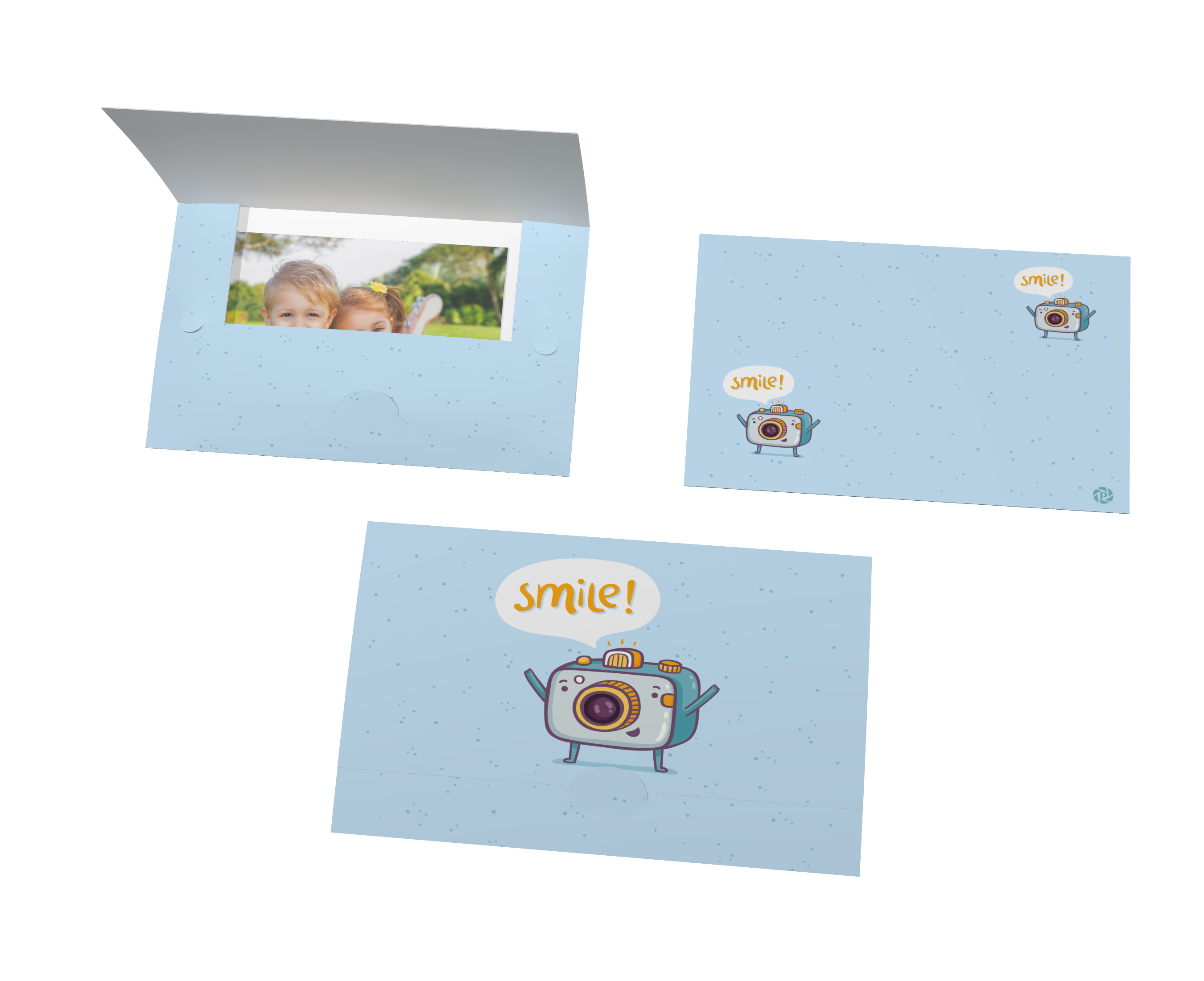 Faltmappe - Smile für 15x20