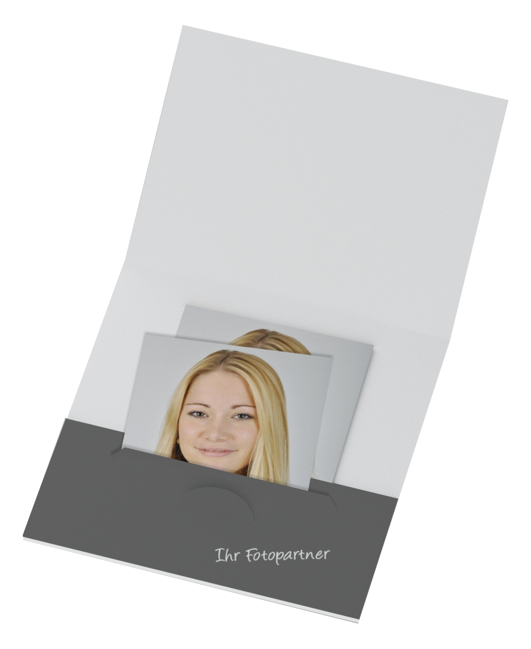 Bewerbungsbildmappe Bilder bis 9x9cm Offsetdruck